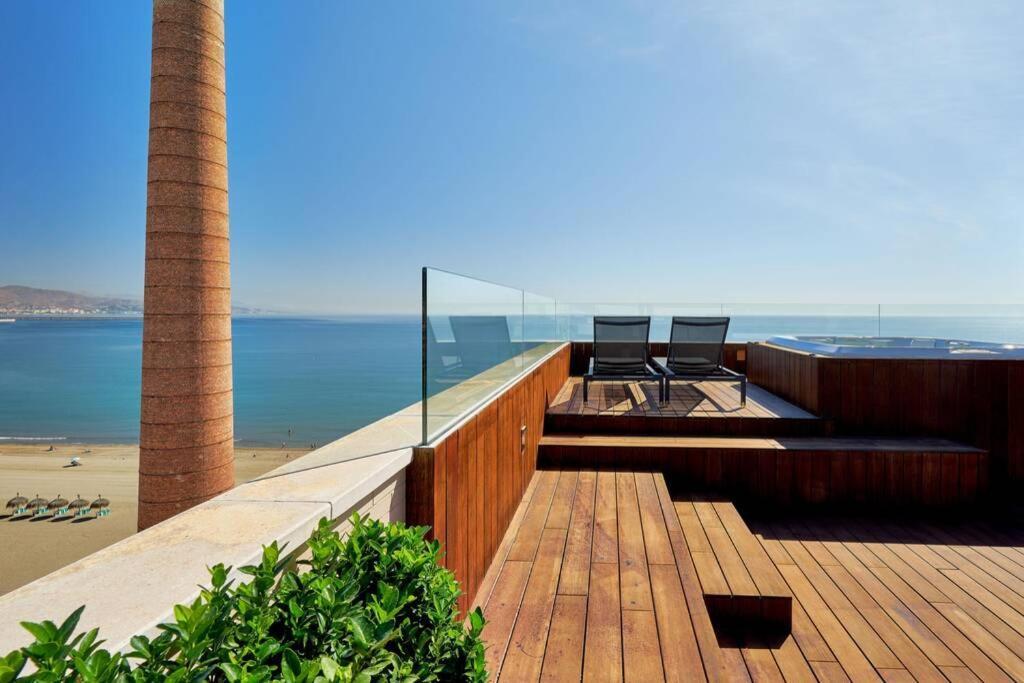 D&R Penthouse On The Beach Apartment Malaga Exterior photo