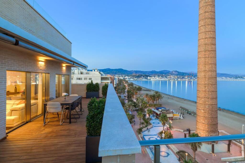D&R Penthouse On The Beach Apartment Malaga Exterior photo